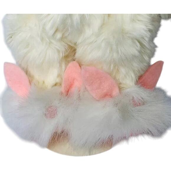 Vtg Annette Funicello Collectible Teddy Bear Plush w/ Necklace Bunny Slippers - Picture 3 of 9
